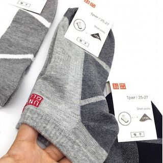 Tất/ Vớ Nam Cotton Thấm Hút Chống Hôi Chân Cổ Ngắn, Xuất Nhật