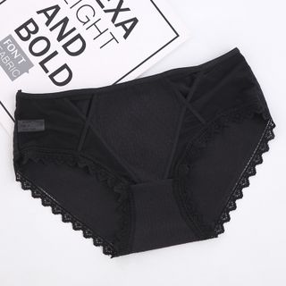 Quần Cotton Viền Ren Kháng Khuẩn Thái Lan cao cấp ms9047