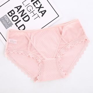 Quần Cotton Viền Ren Kháng Khuẩn Thái Lan cao cấp ms9047