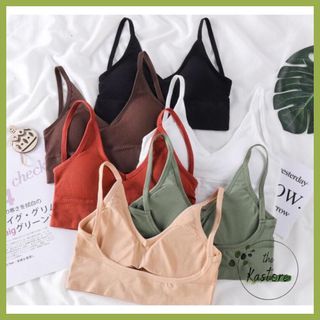 Áo lót bra nữ gân len tăm hở lưng chữ U quyến rũ năng động trẻ trung _ AL02