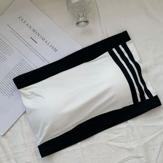 Áo Lót/ áo Bra Su Đúc Quây Kẻ Kiểu Dáng Thể Thao Mát Đẹp
