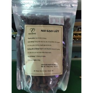 Nui gạo lứt đỏ 6 tháng
