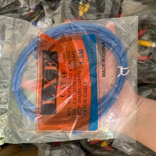 Cáp mạng Lan UTP Cat 5E Bấm Sẵn - DÂY DÀI 5M