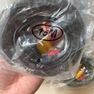 CÁP CAMERA BNC 10M - 40M ĐÚC SẴN 2 ĐẦU SỢI NHỎ TIỆN LỢI
