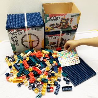 Hộp đồ chơi lego lắp ghép nhiều màu 260-360-520 chi tiết cho bé từ 3+ giá sỉ