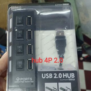 HUB USB 2.0 -4 PORT loại tốt -BH 01T