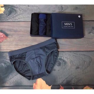 Hộp 4 Quần Sịp Chéo Thông Hơi Men's Chuẩn Nhật