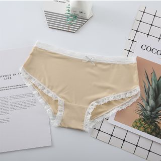 Quần Su Lụa Cao Cấp Kháng Khuẩn Viền Ren Gợi Cảm Siêu Sexy