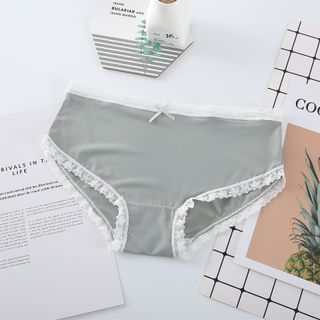 Quần Su Lụa Cao Cấp Kháng Khuẩn Viền Ren Gợi Cảm Siêu Sexy