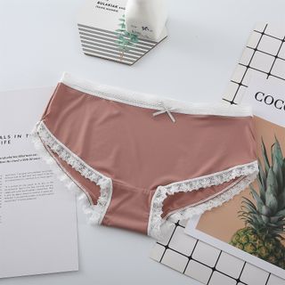 Quần Su Lụa Cao Cấp Kháng Khuẩn Viền Ren Gợi Cảm Siêu Sexy