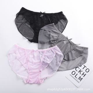 Quần Chip Lót Nữ Ren Lưới Cao Cấp Siêu Mát Kháng Khuẩn Sexy