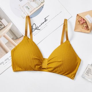 Áo Lót Nữ/ Bra Nữ Tăm Chất Cotton Cao Cấp Thắt Nơ SIêu Xinh Nâng Ngực Quyến Rũ Phong Cách Trẻ Trung, Hiện Đại_ TSDL60
