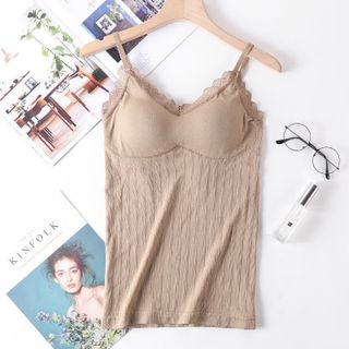 Áo Bra/ Áo 2 Dây Nữ Dáng Dài Toàn Thân Có Đệm Nâng Đẩy Ngực Cao Cấp