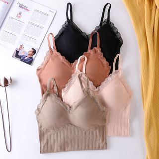 Áo Bra/ Áo 2 Dây Nữ Dáng Dài Toàn Thân Có Đệm Nâng Đẩy Ngực Cao Cấp