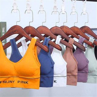 New Trend Áo Bra/ Áo Tập Gym/Yoga Fnuny Pink Siêu Xinh Có Mút Đệm Nâng Đẩy Ngực giá sỉ