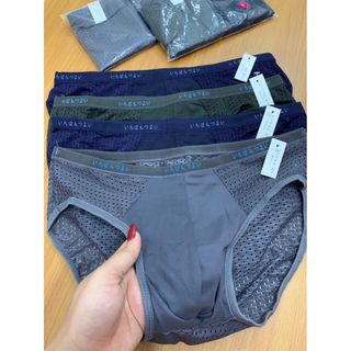 Quần Lót Nam -Quần Sịp Nam Hình Tam Giác Chất Cotton thông hơi Cao Cấp Co Giãn 4 Chiều nhật