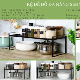 Kệ Gầm Bếp SenNai - Kệ Bếp Đa Năng SenNai