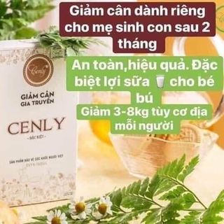 Giảm cân cenly mẹ bỉm cenly