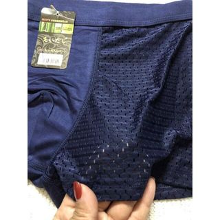 Quần Sịp Đùi Thông Hơi kháng khuẩn, Cạp To Mềm hàng chuẩn xuất Nhật