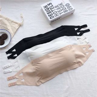 ÁO LÓT/ ÁO BRA ỐNG CUP NGANG CÓ MÓC CÀI LƯNG ĐỆM NÂNG ĐẨY NGỰC