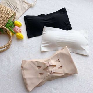 ÁO LÓT/ ÁO BRA ỐNG CUP NGANG CÓ MÓC CÀI LƯNG ĐỆM NÂNG ĐẨY NGỰC