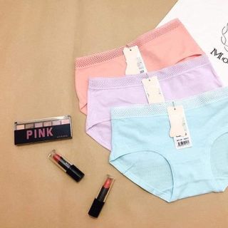 Quần Lót Cạp Cao Chất Cotton thông hơi kháng khuẩn Mềm Cao Cấp chuẩn