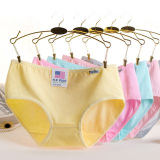 Quần lót cotton kháng khuẩn co giãn 4 chiều dư Mỹ A001