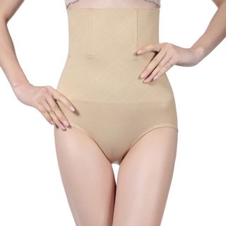 Quần Gen Nịt Bụng Cạp Cao Có Thanh Chống Cuộn Chất Cotton Siêu Thoáng Khí Co Giãn 4Chiều Mặc Thoải Mái Munafie Nhật chuẩn_NB02