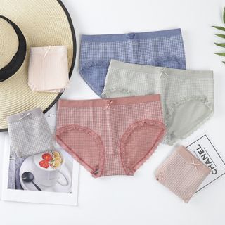 quần lót nữ y tế kháng khuẩn cao cấp chất liệu cotton 4 chiều siêu co dãn thoáng mát, phù hợp từ 40 - 60kg