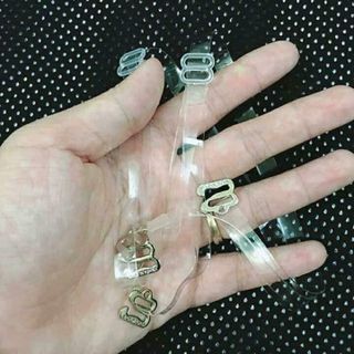 Dây Quai Áo Ngực Trong Suốt Sợi Bún ( Tròn) Sợi Phở (Dẹt ) Siêu Dai _ TSDL133