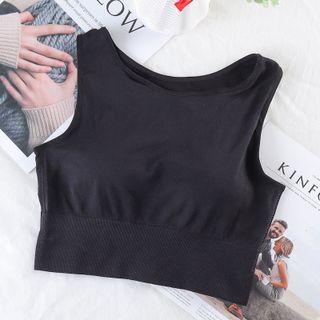 Áo Bra Kiểu Dáng Croptop có mút nâng đẩy ngực, Top Gym Yoga Siêu Hót 2021