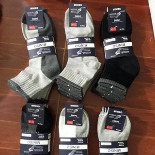 TẤT MINISO Chống hôi Cổ cao hàng XUẤT NHẬT