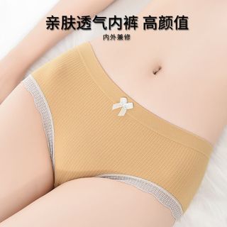 Quần lót Cotton viền ren Quần lót nữ mẫu mới chất Cotton kháng khuẩn hiệu quả