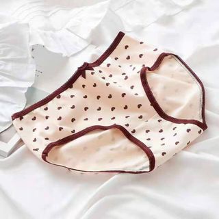 Quần lót cotton kháng khuẩn hình trái tim cao cấp