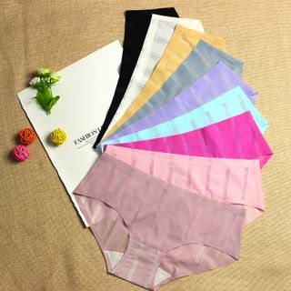Quần lót su kẻ kháng khuẩn không đường may