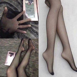 Quần tất lưới 3d không đường gân giúp đôi chân dài miên man