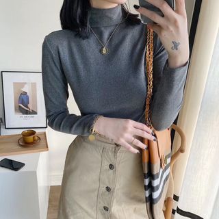 Áo giữ nhiệt thun len nhiều màu túi zip vàng kháng khuẩn Chuẩn Mot.ie