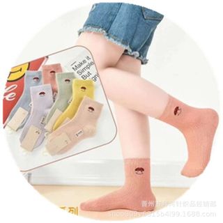 Tất / Vớ Nữ Dáng Dài Cổ Chun In Hình Mặt Mickey Dễ Thương