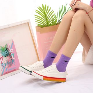 Tất Vớ Nam Nữ Unisex Cổ Cao - Tất Nhiều Màu Dày Dặn Cao Cấp Chống Hôi Chân kháng khuẩn