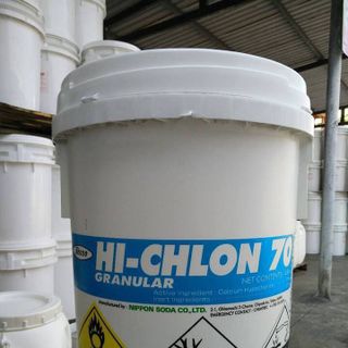 Chlorine NIPPON - Chlorine Nhật Hi Chlon - Chlorine 70% {thùng 45kg}