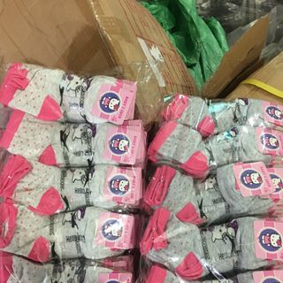 Tất Vớ cổ cao dệt kim kháng khuẩn dành cho bé đủ size từ 1-12 tuổi