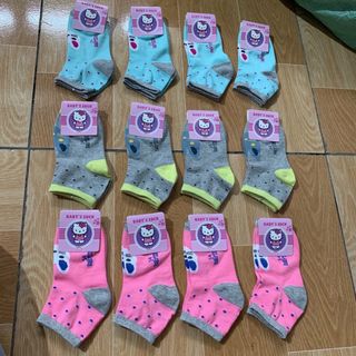 Tất Vớ cổ cao dệt kim kháng khuẩn dành cho bé đủ size từ 1-12 tuổi