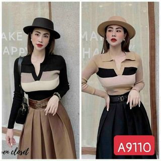 Áo Thun sọc tay dài