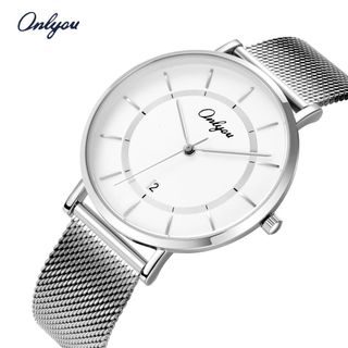 Đồng hồ Nam ONLYOU 328056GA Dây Lưới