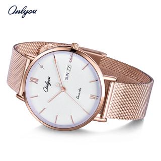 Đồng hồ Nam ONLYOU 328061GE Dây Lưới