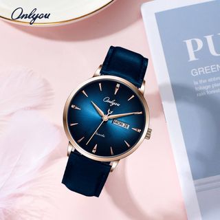 Đồng hồ Nữ ONLYOU 328098LB Dây Da
