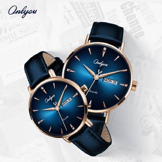 Đồng hồ Nữ ONLYOU 328098LB Dây Da