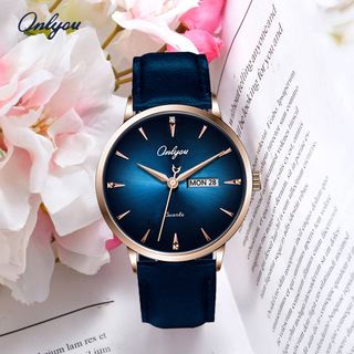 Đồng hồ Nữ ONLYOU 328098LB Dây Da