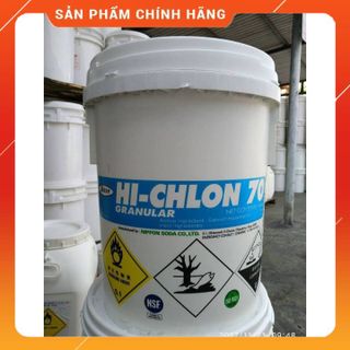 Chlorine NIPPON - Chlorine Nhật Hi Chlon - Chlorine 70% {thùng 45kg} giá sỉ