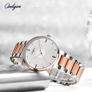 Đồng hồ Nam ONLYOU 328051GB Dây Thép Không Gỉ